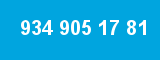 934 905 17 81 934 905 17 81